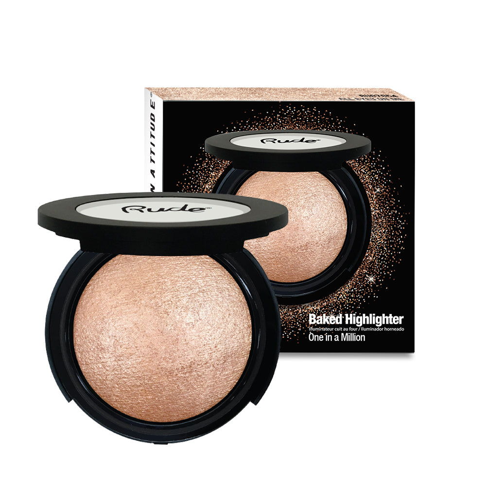 RUDE Baked Highlighter - One In A Million 