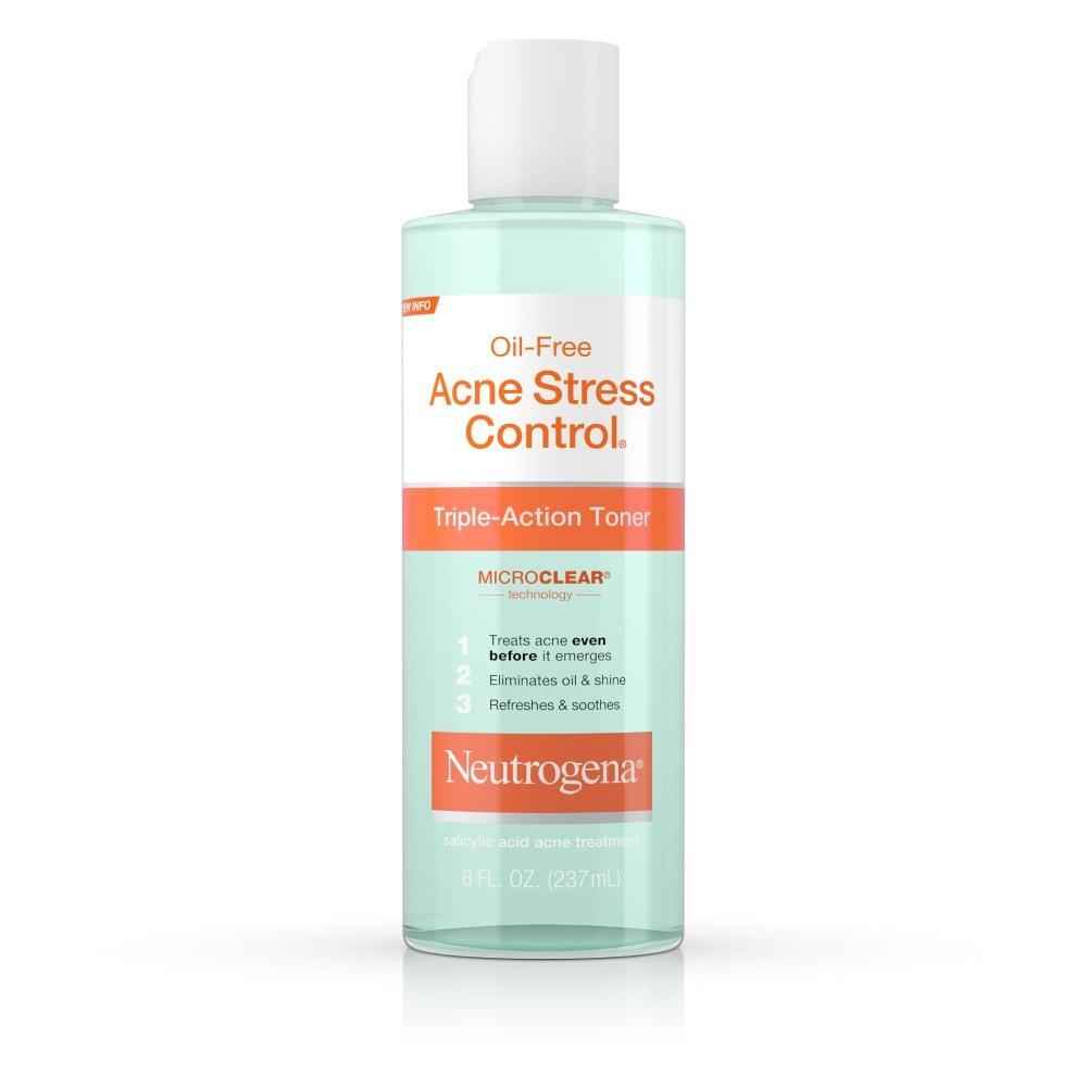Neutrogena Acne Stress Control Triple Action Toner 8 Oz