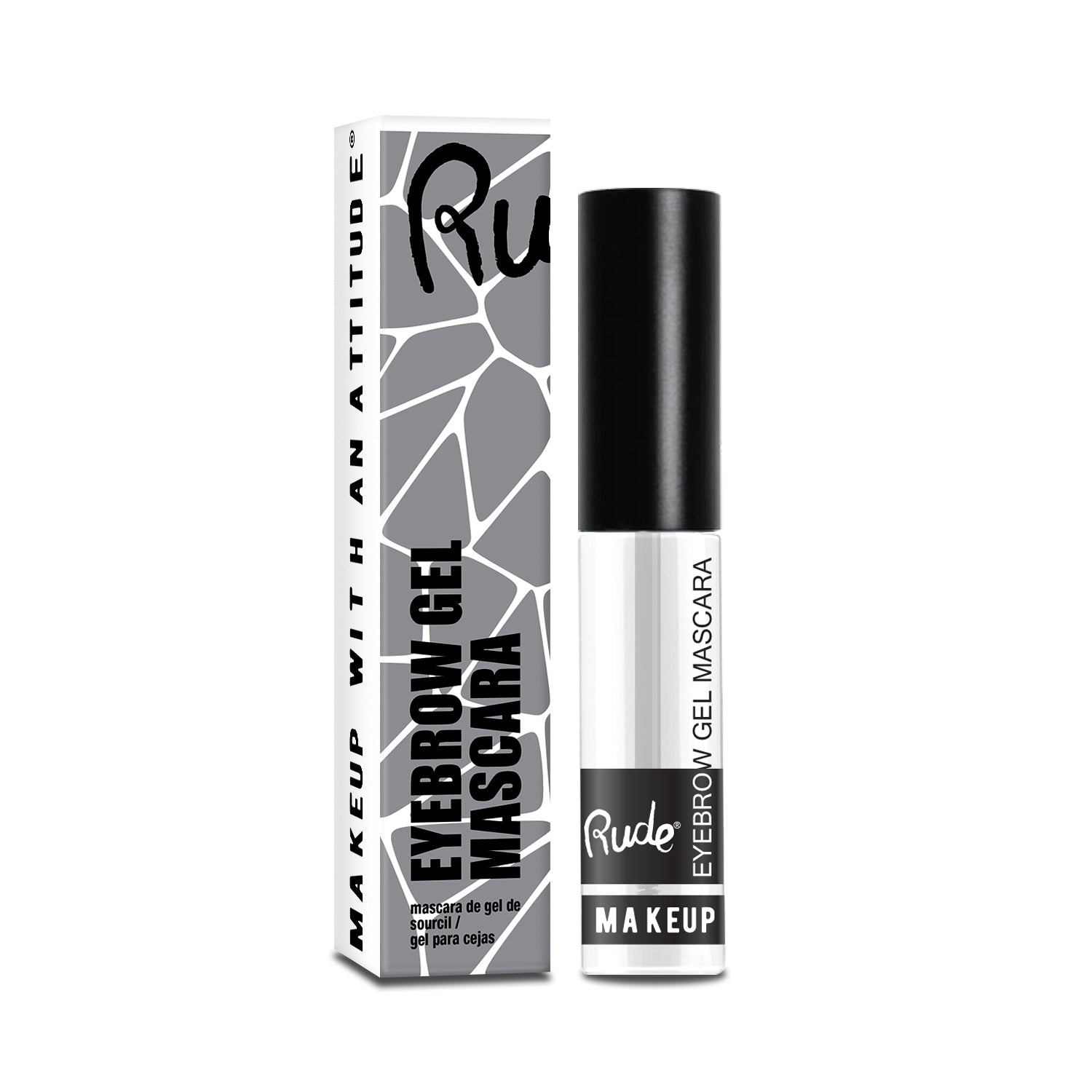 RUDE Eyebrow Gel Mascara - Clear - DestGlow