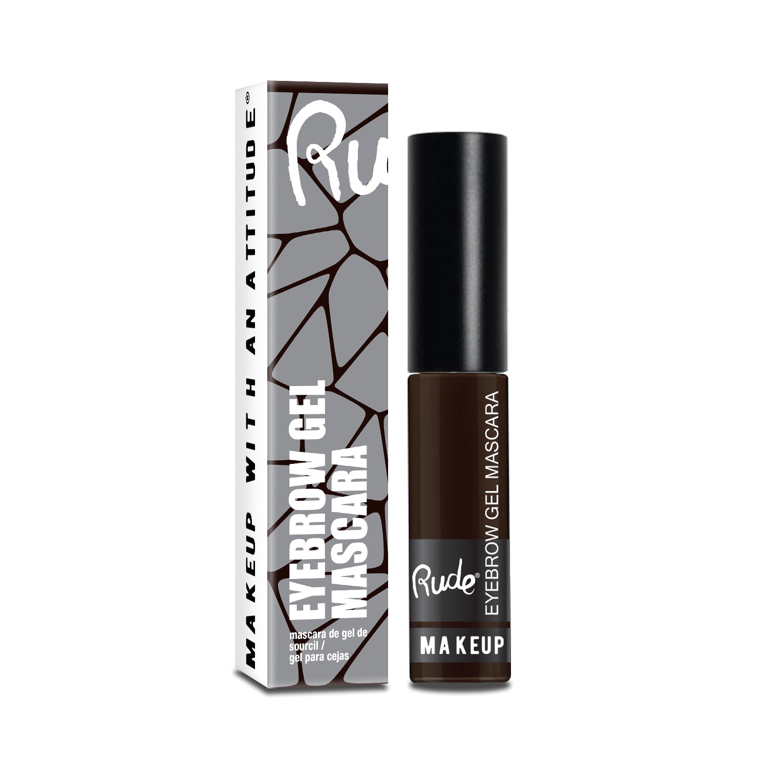 RUDE Eyebrow Gel Mascara - Choco Brown - DestGlow