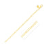 14k Yellow Gold Wire Paperclip Chain (2.7mm) by Bids.com
