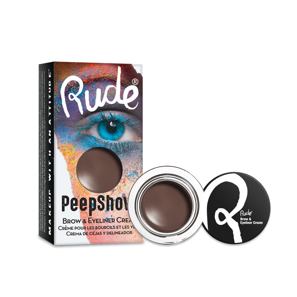 RUDE Peep Show Brow & Eyeliner Cream - One On One - DestGlow