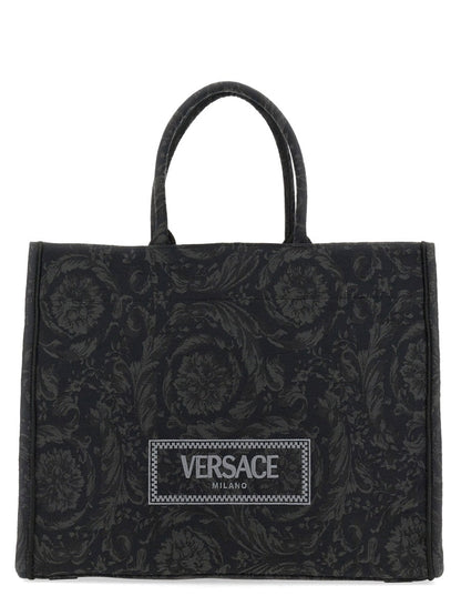 Versace Men Large Shopper Bag "Athena Baroque" by Luosophy
