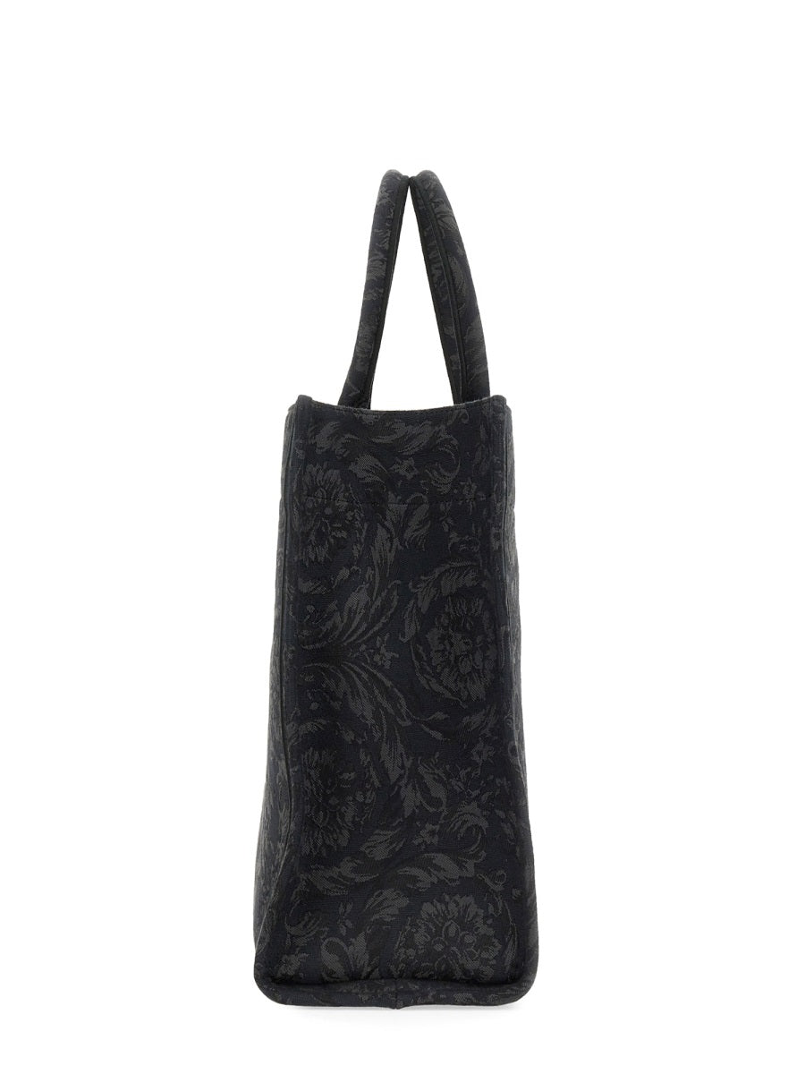 Versace Men Large Shopper Bag "Athena Baroque" by Luosophy