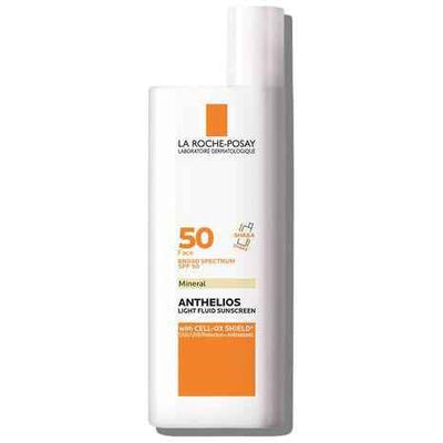 La Roche-Posay Anthelios 50 Mineral Ultra Light Sunscreen Fluid, SPF 50 - 1.7 fl oz bottle