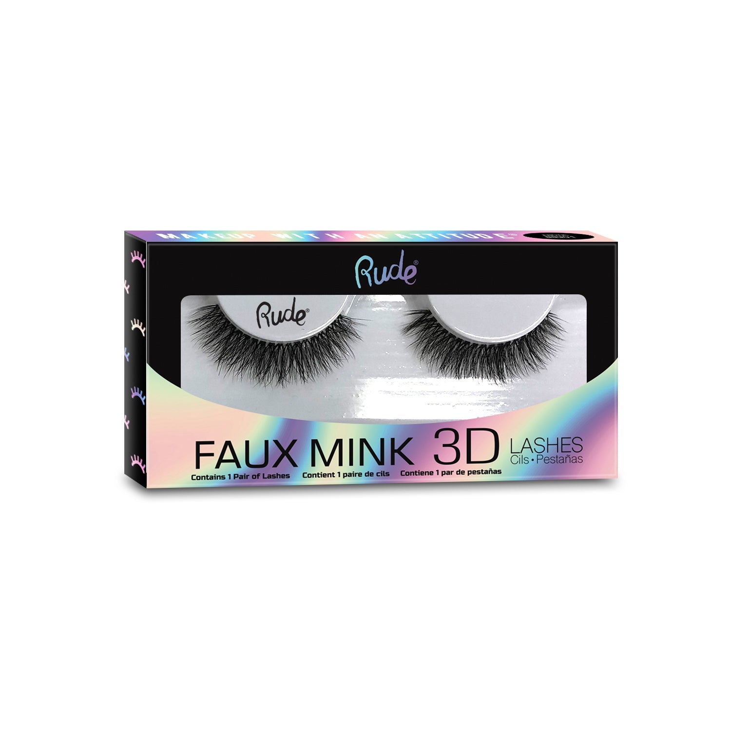 RUDE Lush - Faux Mink 3D Lashes - Accentuate -  Accentuate - DestGlow
