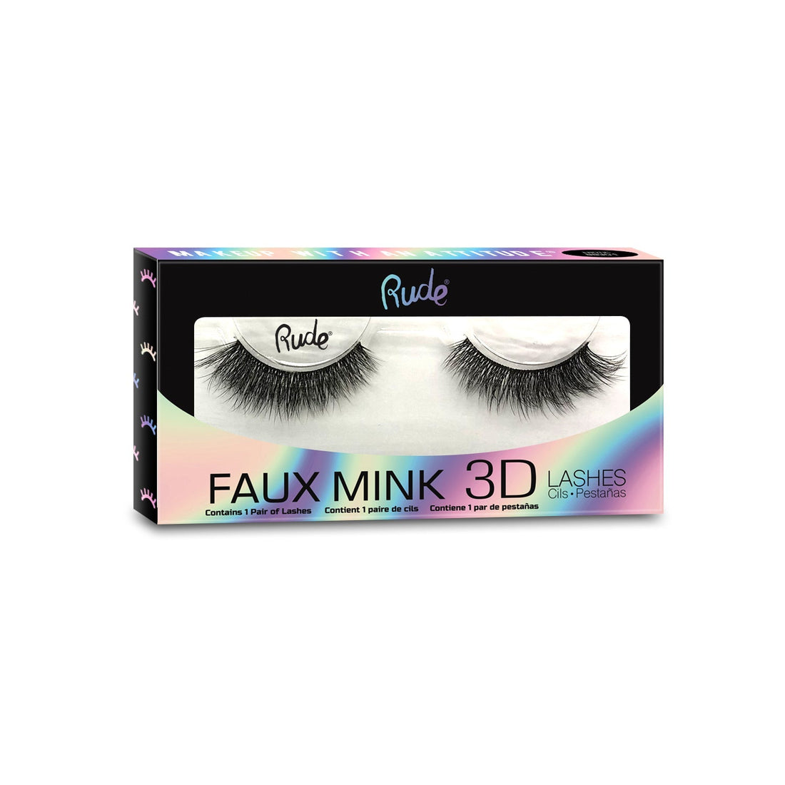 RUDE Lush - Faux Mink 3D Lashes - Je Ne Se Quoi -  Je Ne Se Quoi 