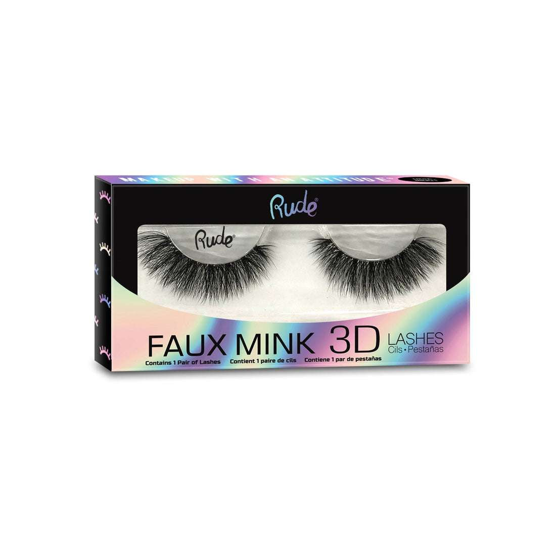 RUDE Lush - Faux Mink 3D Lashes - Narcissist -  Narcissist 