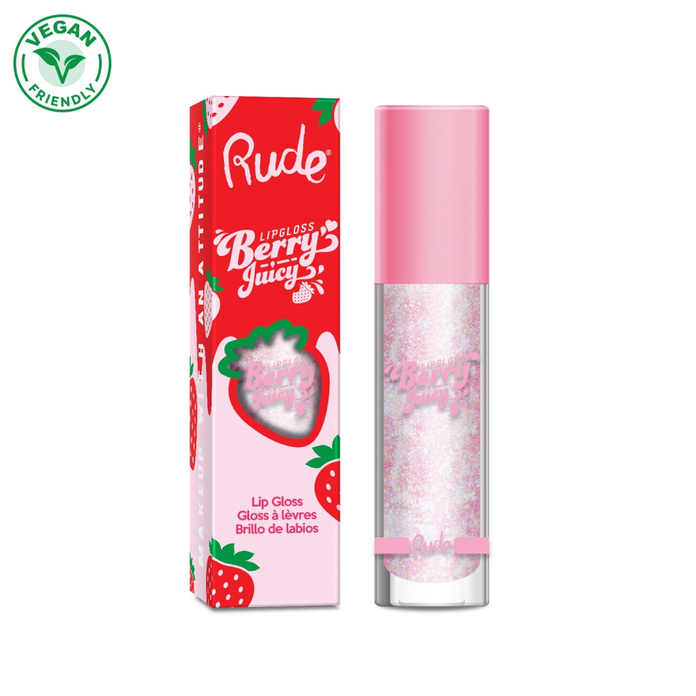 RUDE Berry Juicy Lip Gloss - Crystalize 