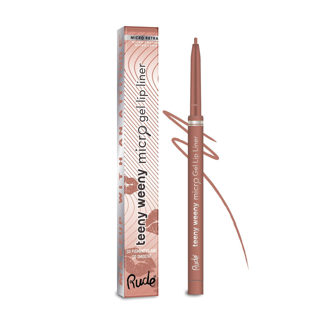 RUDE Teeny Weeny Micro Gel Lip Liner - In The Buff 