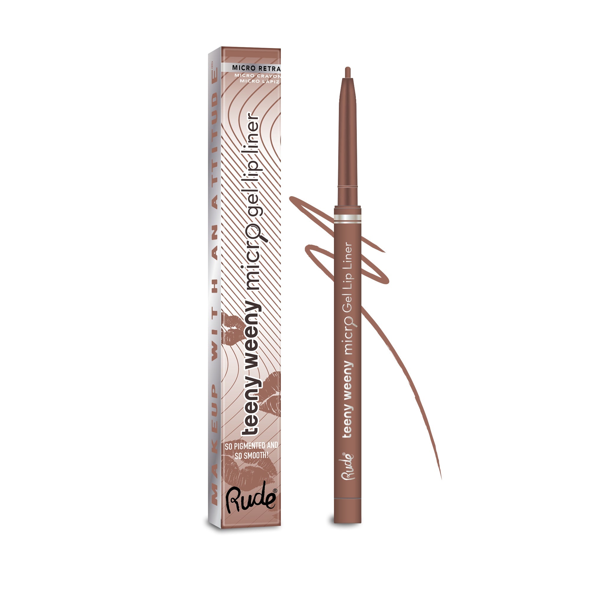 RUDE Teeny Weeny Micro Gel Lip Liner - Double Dare - DestGlow