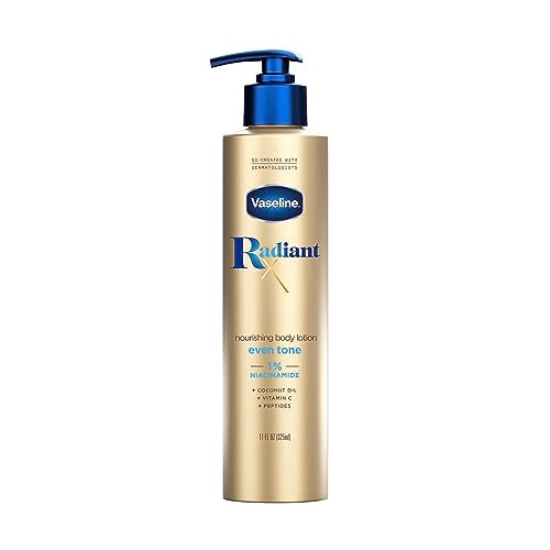 Vaseline Radiant Even Tone 1% Niacinamide Nourishing Body Lotion 11 Oz by Pasteur Pharmacy