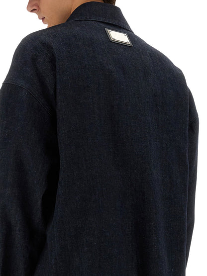 Dolce &amp; Gabbana Men Selvedge Denim Blouson by Luosophy