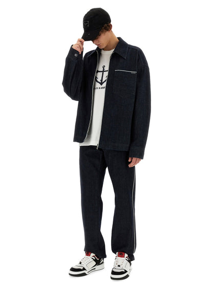 Dolce &amp; Gabbana Men Selvedge Denim Blouson by Luosophy