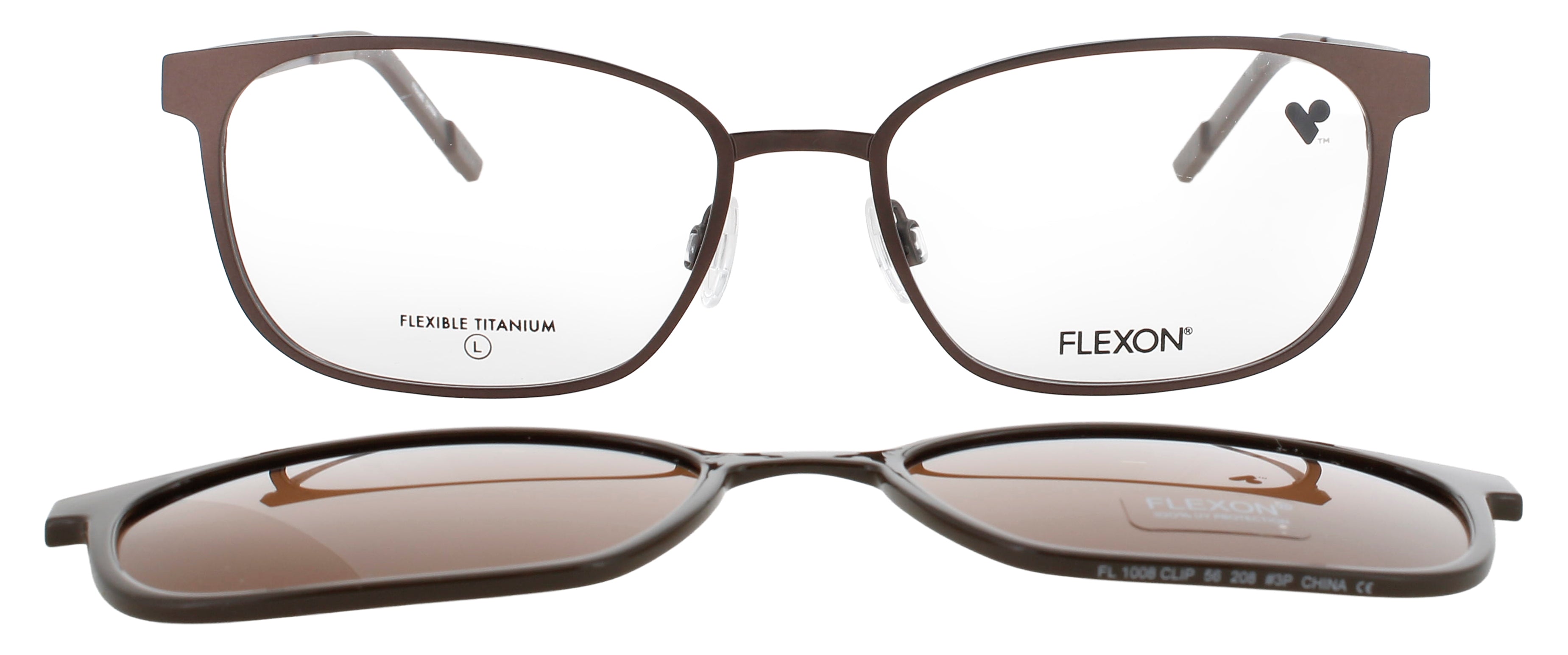 Flexon Flx1008mag-Set Eyeglasses by ModaFrames