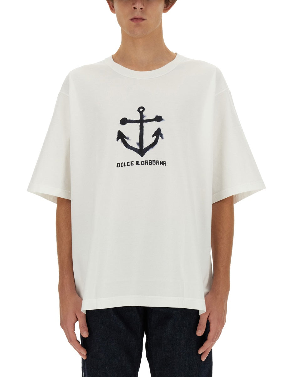 Dolce &amp; Gabbana Men T-Shirt With Logo by Luosophy