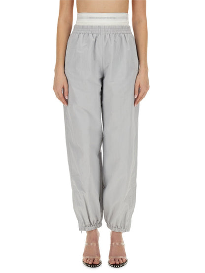 Alexander Wang Women Sports Pants With Integrated Underwear by Luosophy