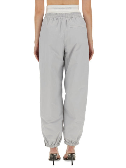Alexander Wang Women Sports Pants With Integrated Underwear by Luosophy