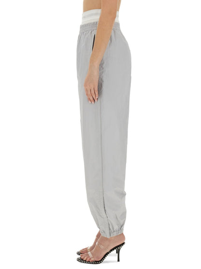 Alexander Wang Women Sports Pants With Integrated Underwear by Luosophy