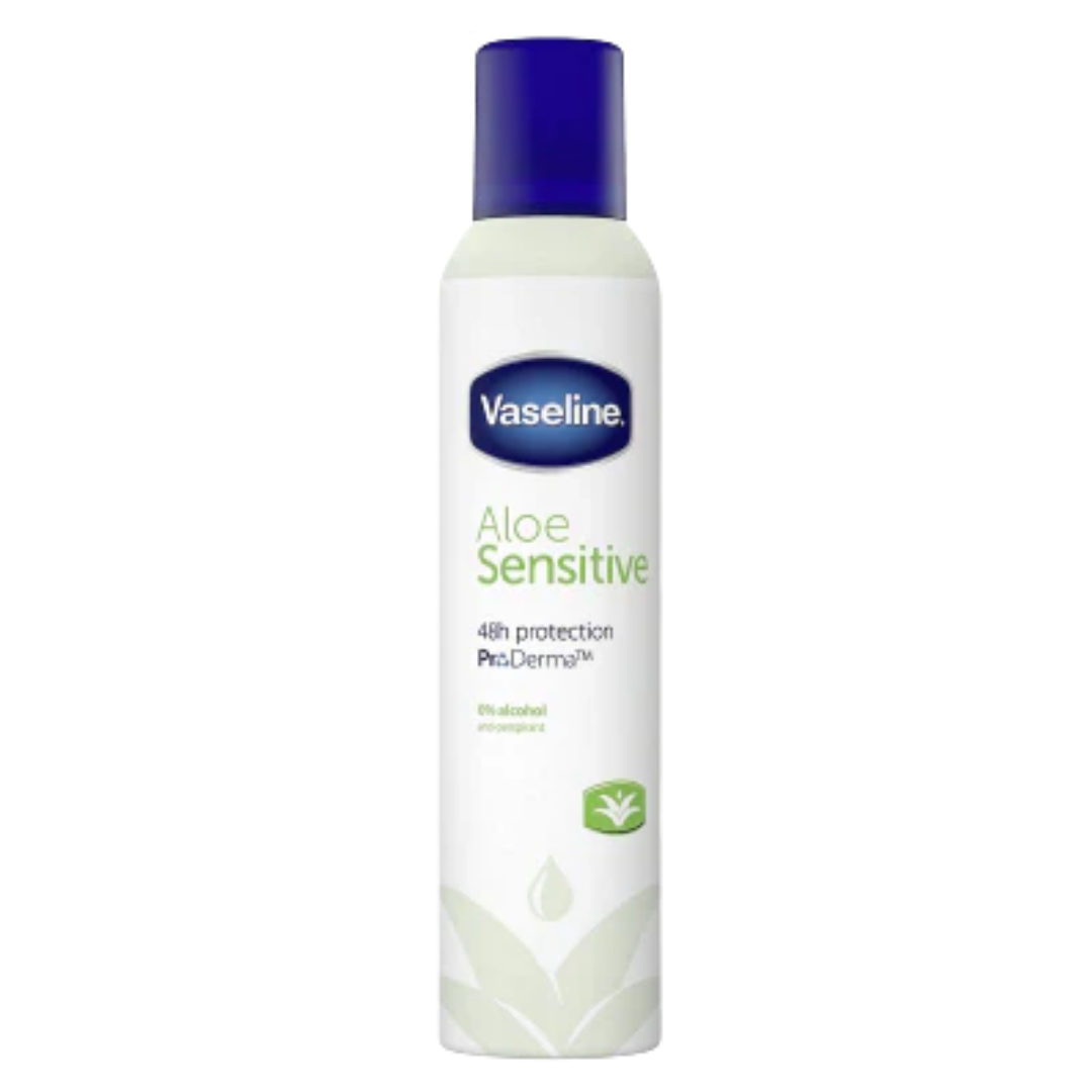 Vaseline Aloe Sensitive Antiperspirant Deodorant Spray (8.5oz) by Farmacias Savia