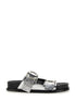 Jil Sander Women Leather Sandal With Buckle by Luosophy