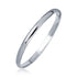 14k White Gold Dome Children&