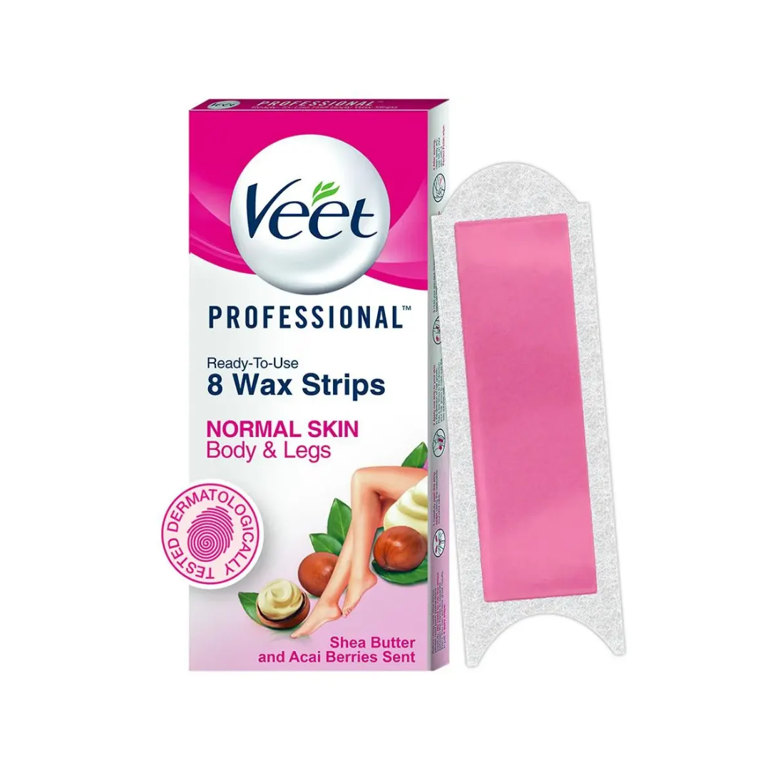 Veet Professional Ready-to-Use Body Wax Strips (8 ct) by Farmacias Savia
