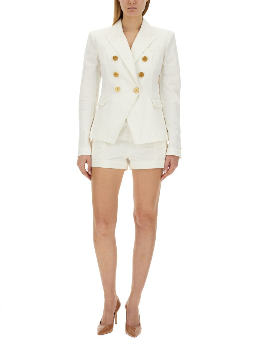 Balmain Women Six-Button Jacket by Luosophy