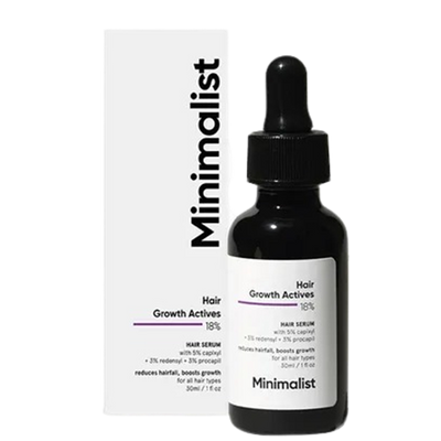 Minimalist Hair Growth Actives 18%