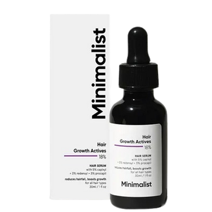Minimalist Hair Growth Actives 18%
