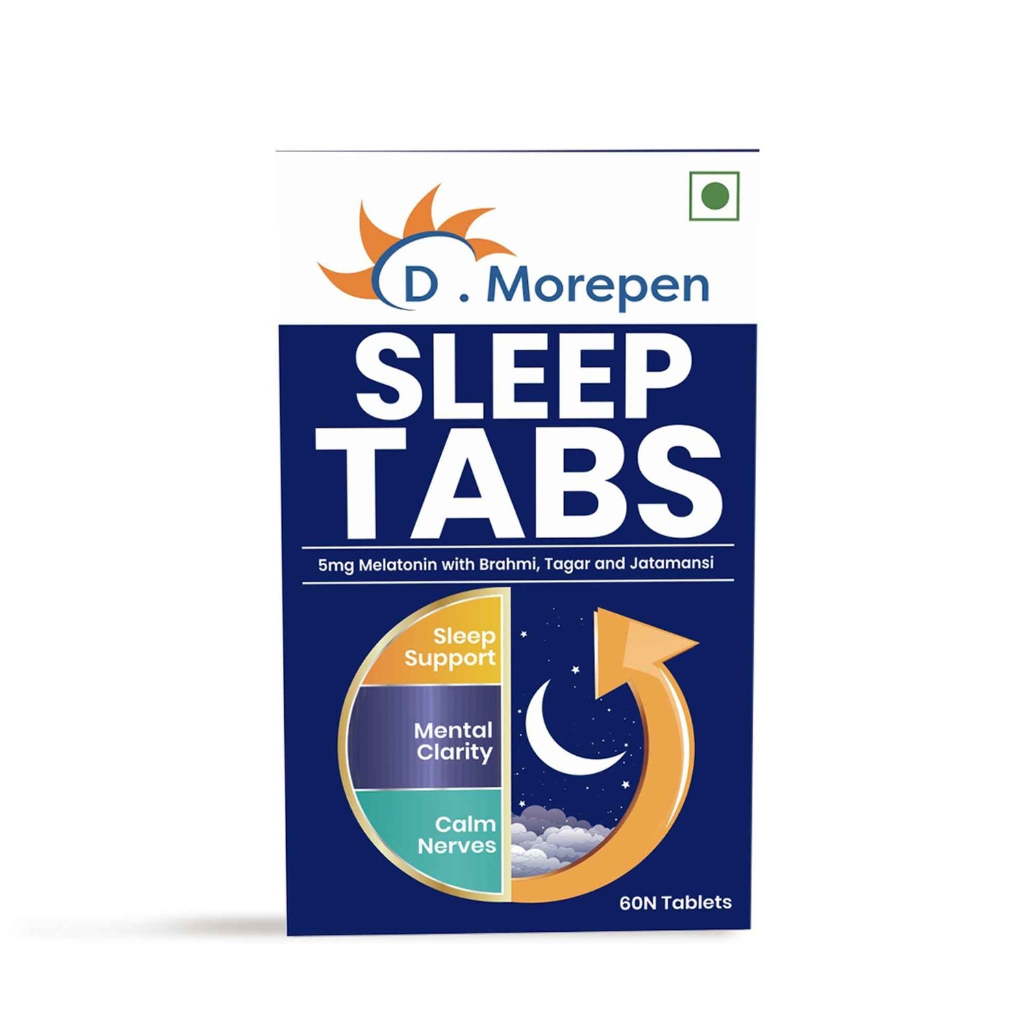 Dr. Morepen Sleep Tabs Melatonin 5mg Sleeping Tablets