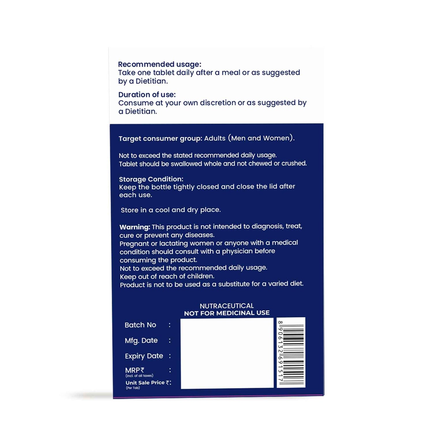 Dr. Morepen Sleep Tabs Melatonin 5mg Sleeping Tablets