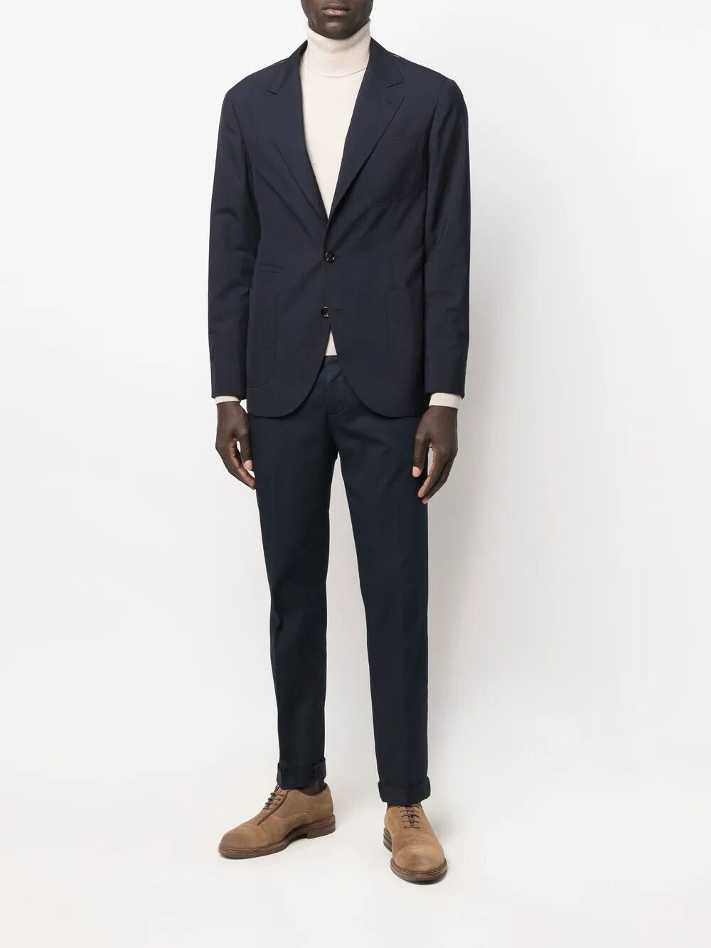 Brunello Cucinelli Men Cashmere Turtle-Neck Sweater by Luosophy