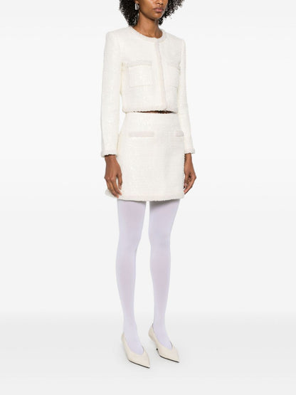 Self-Portrait Women Miniskirt With Decoration by Luosophy