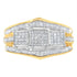 10KT Two-Toned Gold Diamond Ring (1 cttw, H-I Color, SI1-SI2 Clarity) by Bids.com
