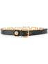 Versace Women Belt With Greek Key Buckle by Luosophy