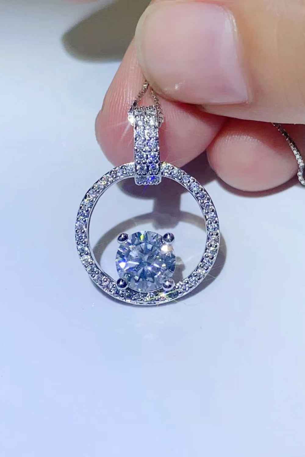 1 Carat Sparkala™ 925 Sterling Silver Necklace