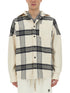 Palm Angels Men Overshirt Check by Luosophy