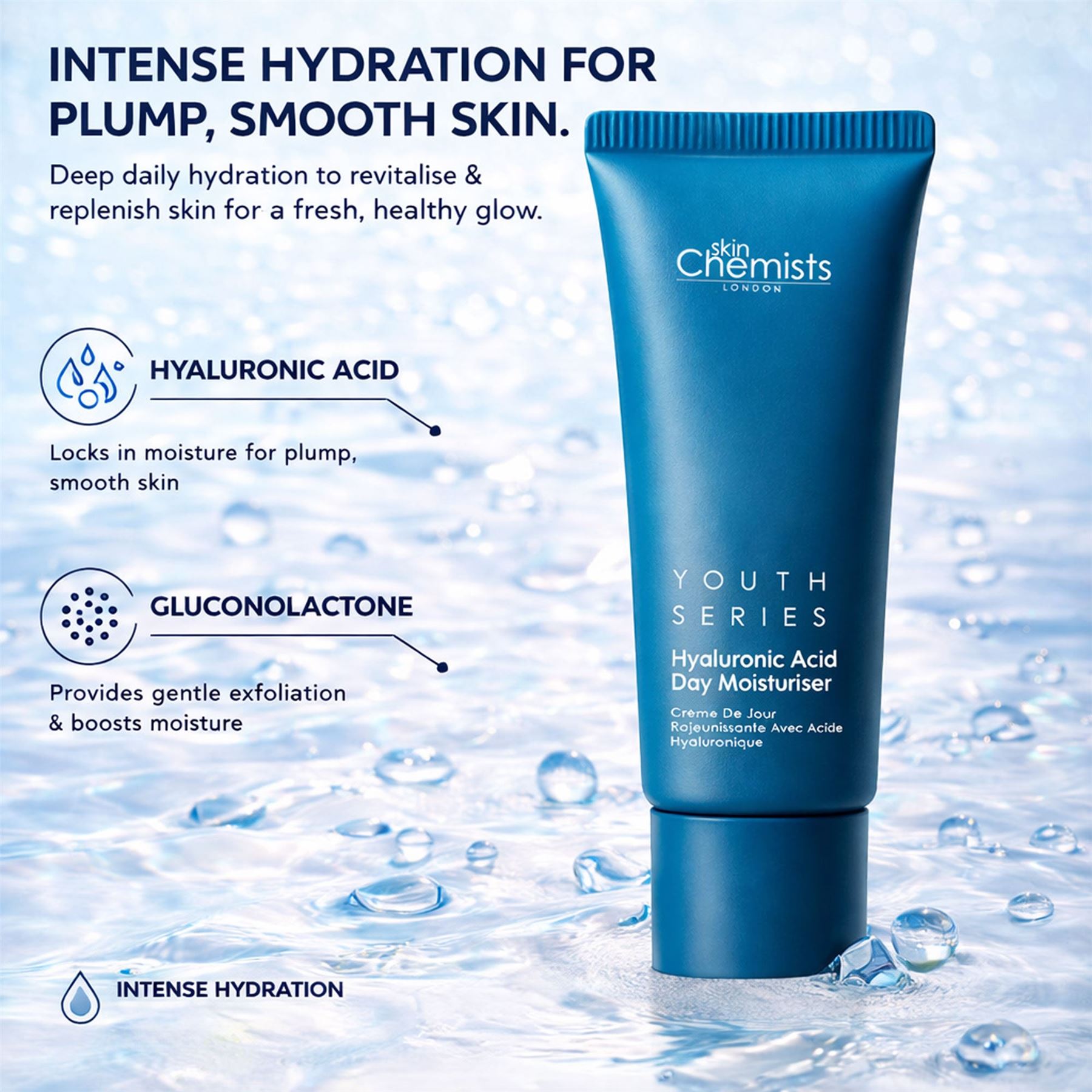 Hyaluronic Acid Day Moisturiser 50ml by skinChemists US