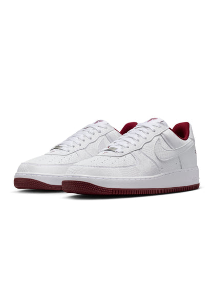 Nike Mens Kobe Air Force 1 Low - White/Team Red by Denim Exchange