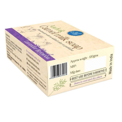 Aadvik Camel Milk Soap - Lavender &amp; Jojoba Essential Oil