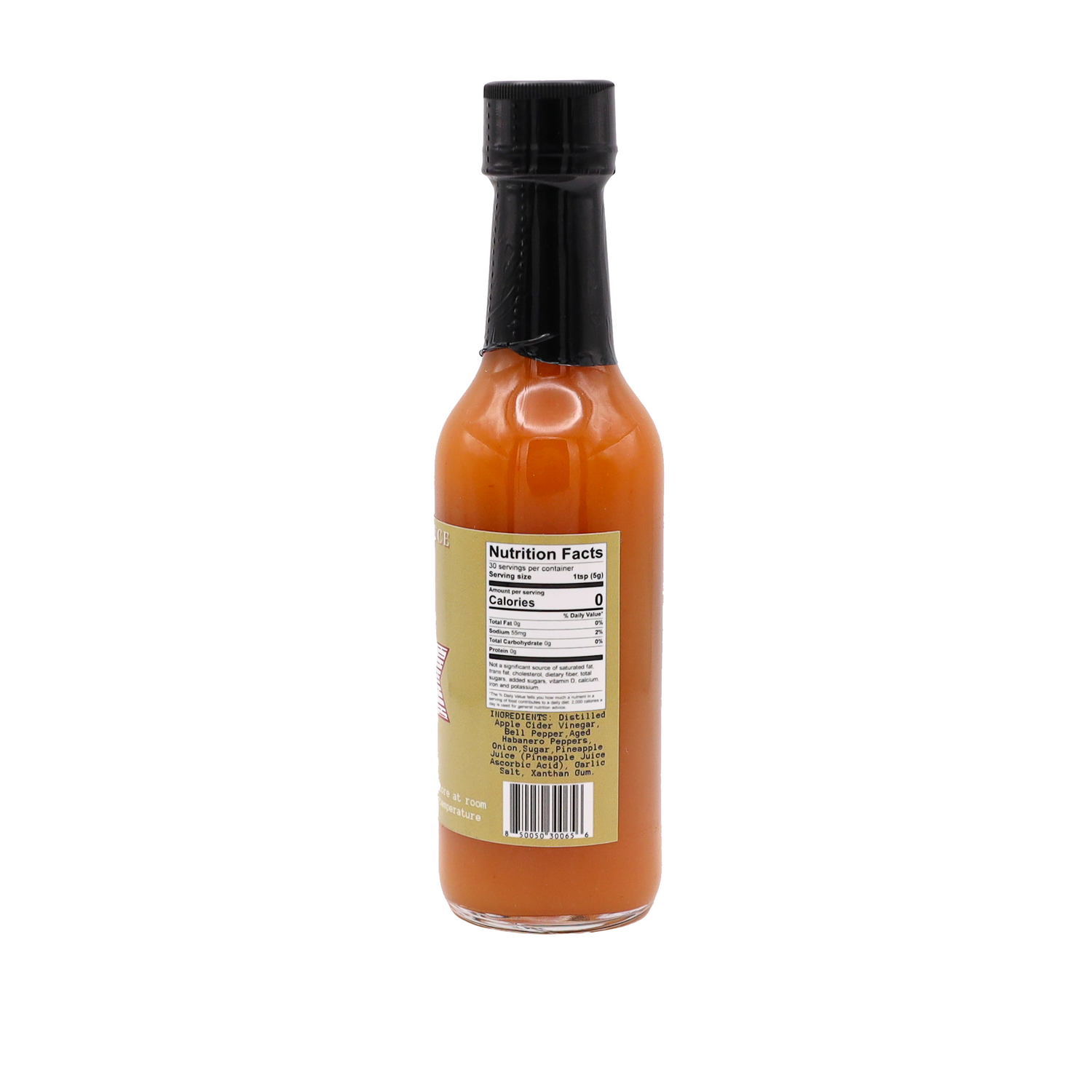 Lady May’s Habanero Hot Sauce – Farm Picked Habanero Blend – Small Batch, Bold &amp; Spicy – Restaurant Recipe – 6oz Glass Bottle