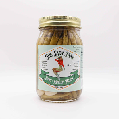 Spicy Pickled Snap Beans