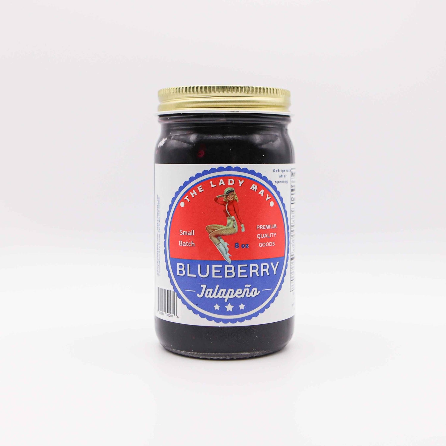 Blueberry Jalapeño Pepper Jelly