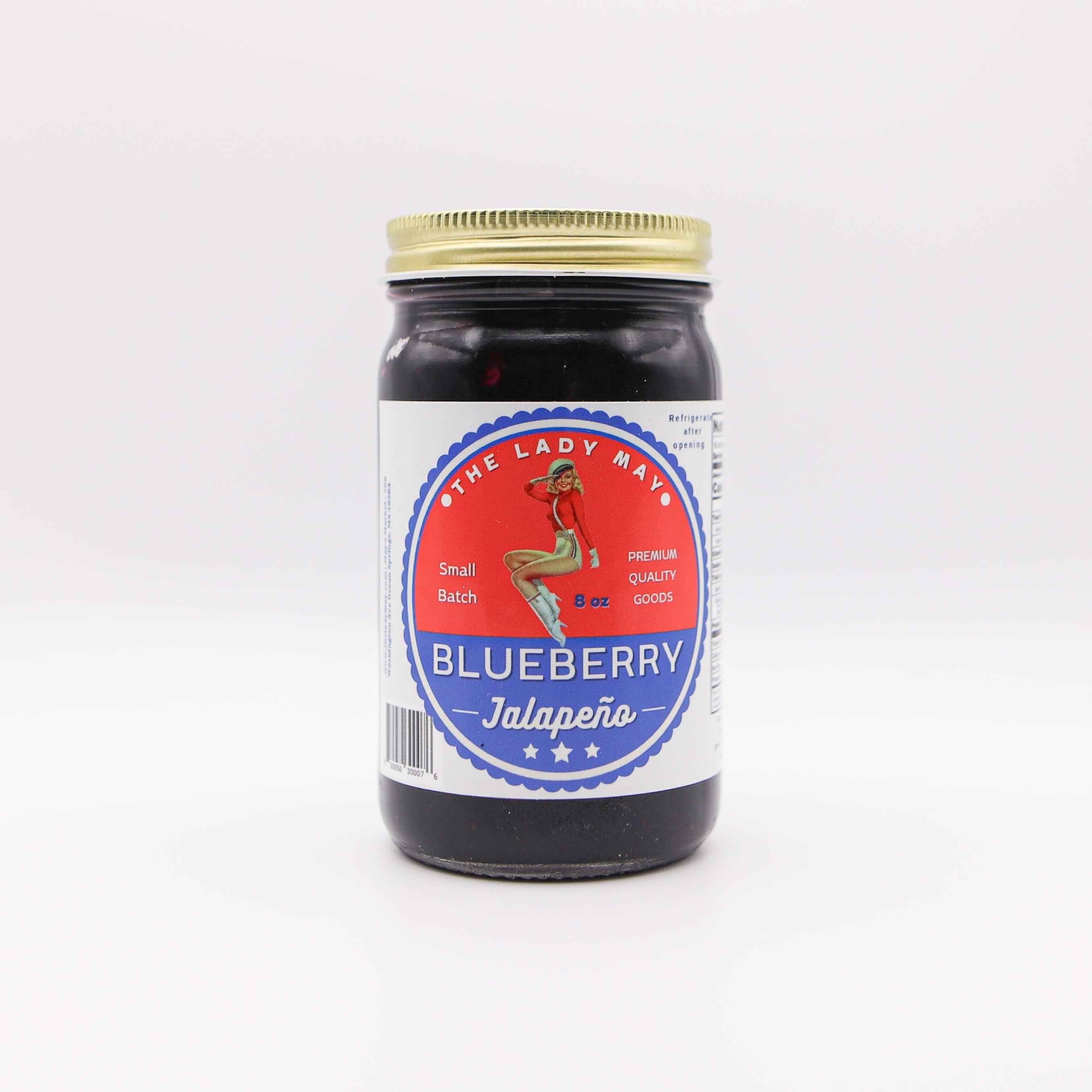 Blueberry Jalapeño Pepper Jelly