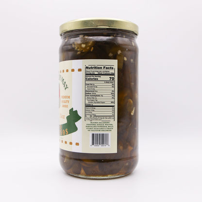 Sweet Heat Candied Jalapeños 2 pack – The Lady May’s Small-Batch Cowboy Candy | Sweet &amp; Spicy Pickled Jalapeños in 24oz Glass Jar by The Lady May