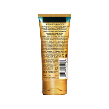 Lakme Lumi-Smooth AHA+ Face Wash With 2% Salicylic Acid-Lactic Acid