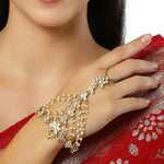 Joban Fashion Kundan Hathphool For Women