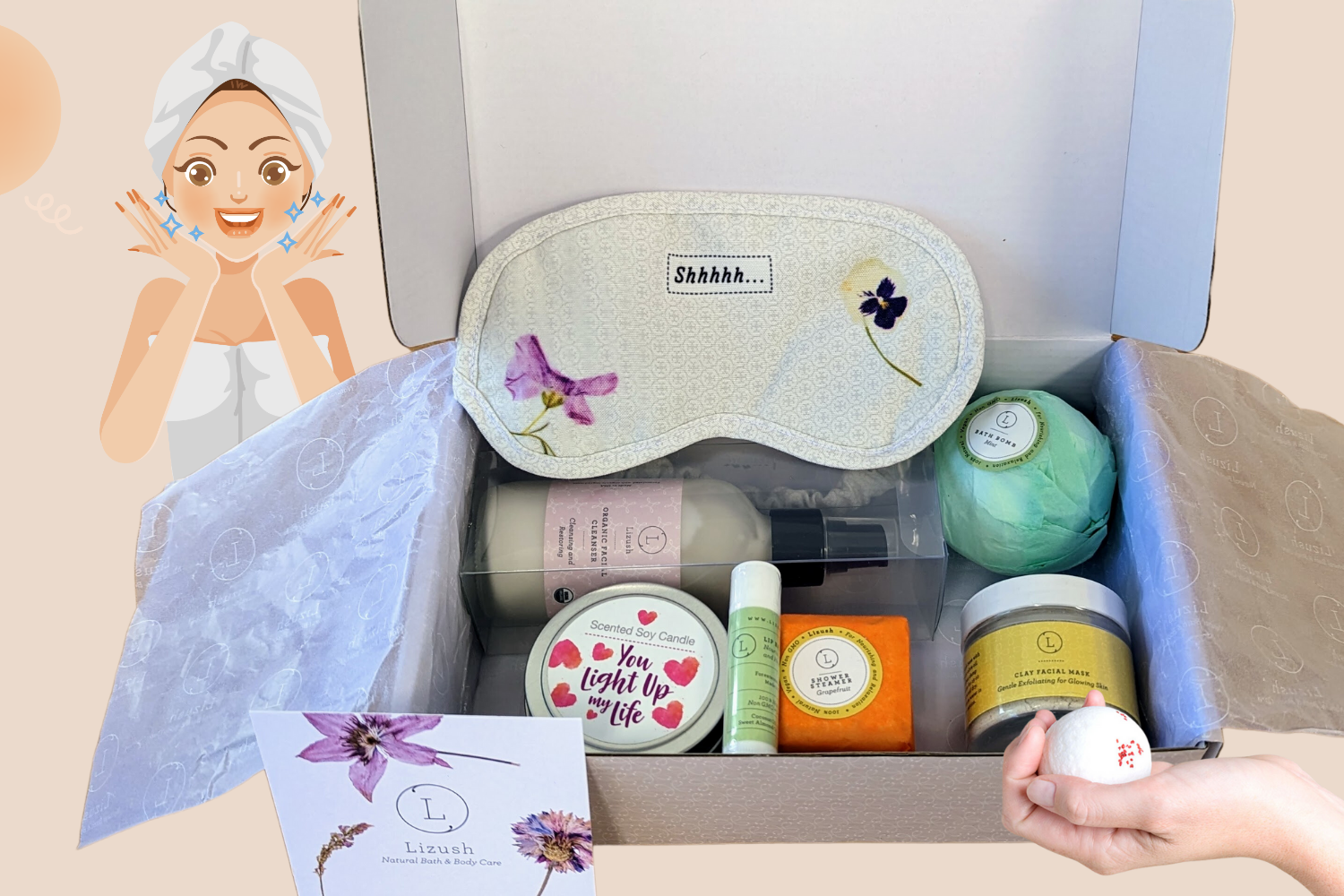 One year - SUBSCRIPTION BOXES for TEENS - Will be shipped every 3 months by Lizush