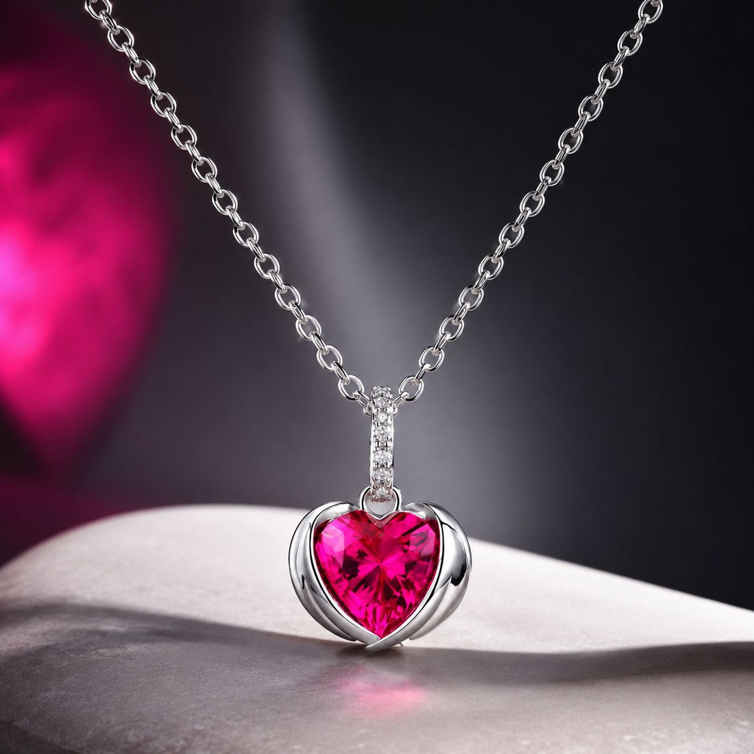 925 Sterling Silver Necklace 45cm for Women  DestGlow